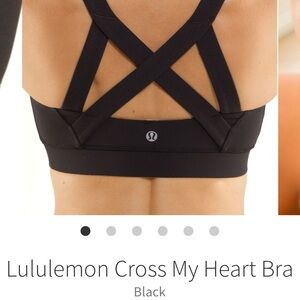 Lululemon Cross my Heart Bra